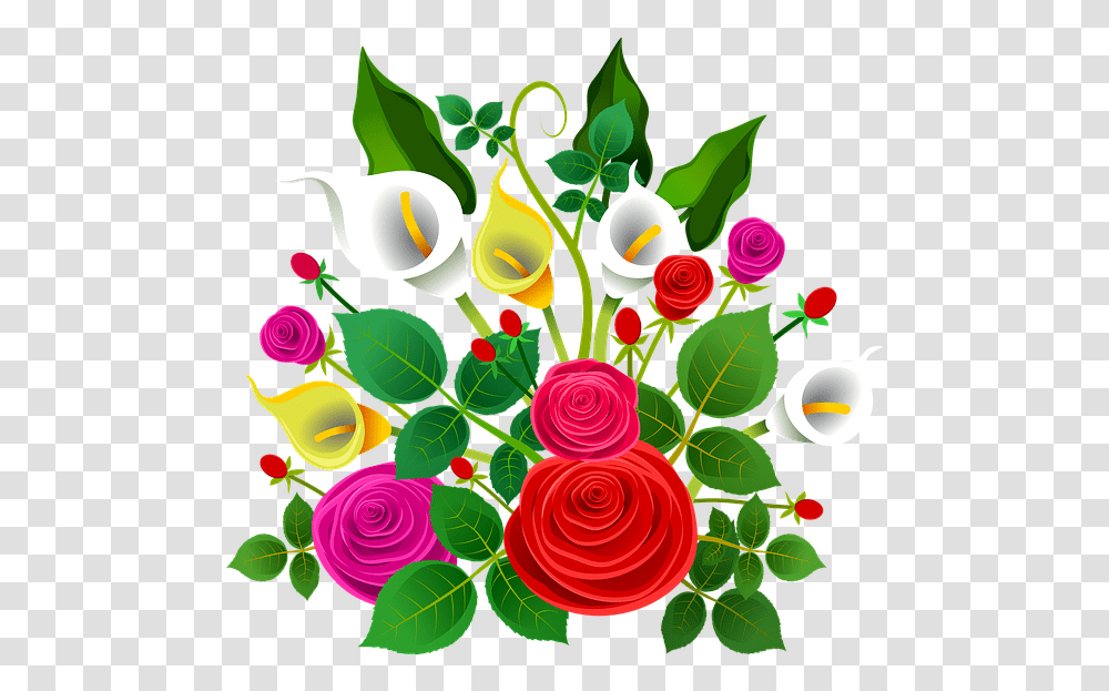 Flowers, Floral Design, Pattern Transparent Png