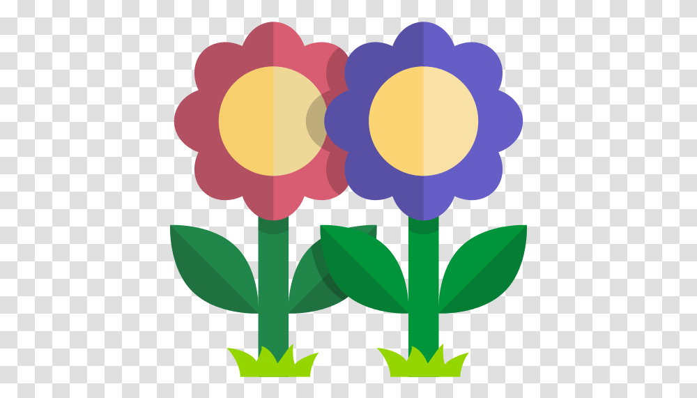 Flowers Icon Flowers Flat Icon, Plant, Pattern, Light, Graphics Transparent Png