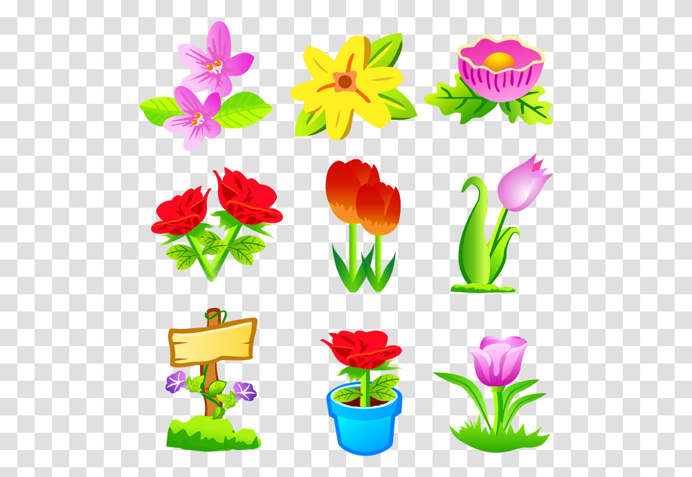 Flowers Icons Free Download, Plant, Blossom Transparent Png