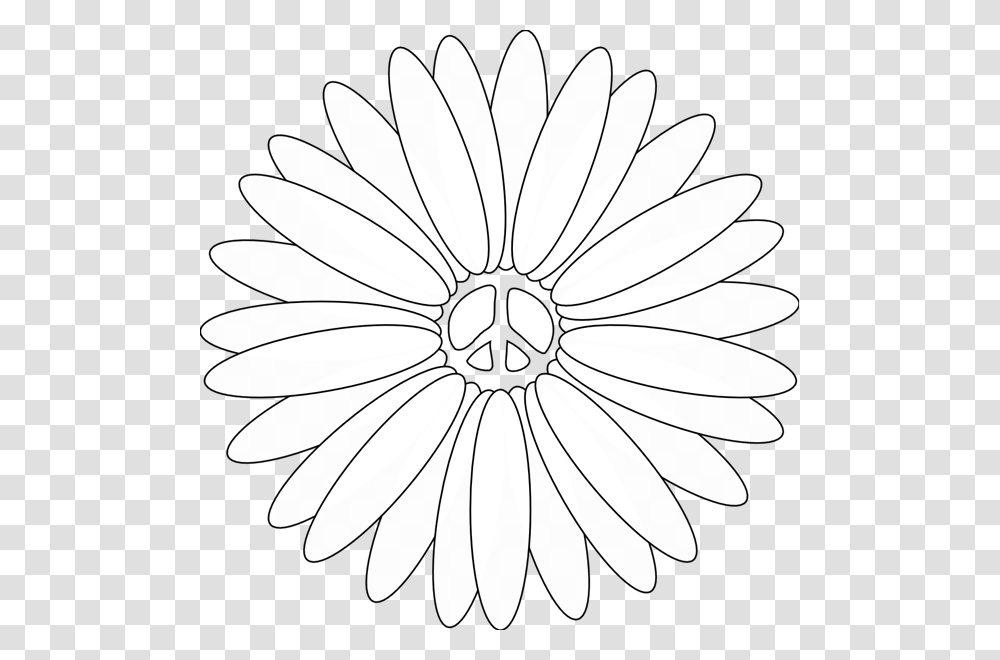 Flowers Line Art Great Gatsby Daisy Flower, Plant, Daisies, Blossom, Insect Transparent Png