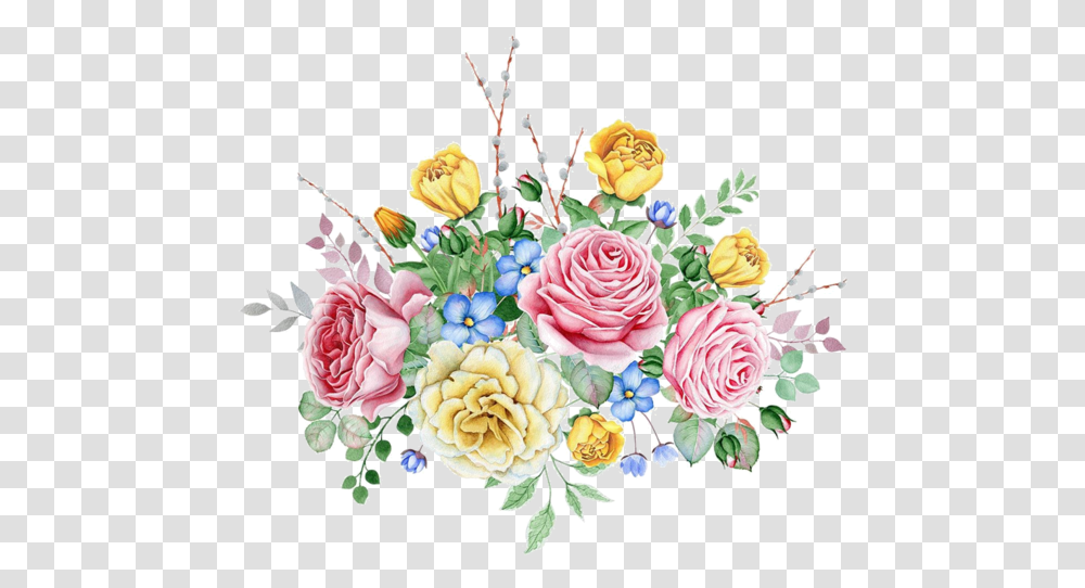 Flowers Pastels Roses Freetoedit Flower, Floral Design, Pattern Transparent Png