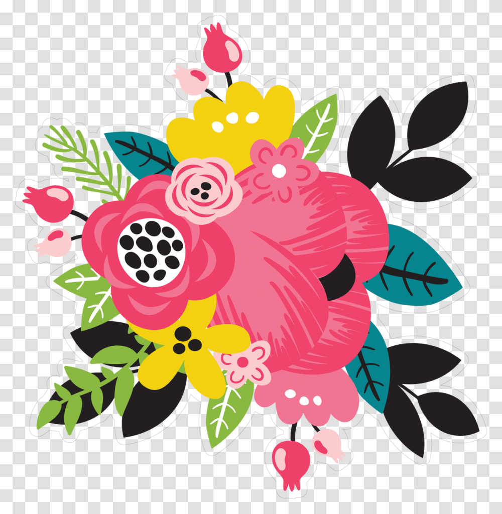 Flowers Print And Cut, Pattern, Floral Design Transparent Png