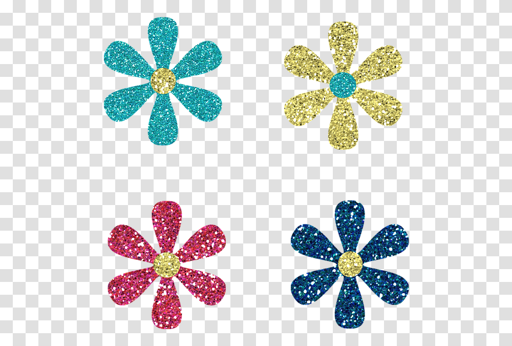 Flowers Scrapbook Colors Glitter Pink Blue Yellow Dora The Recruitment Robot, Light, Jewelry, Accessories, Accessory Transparent Png
