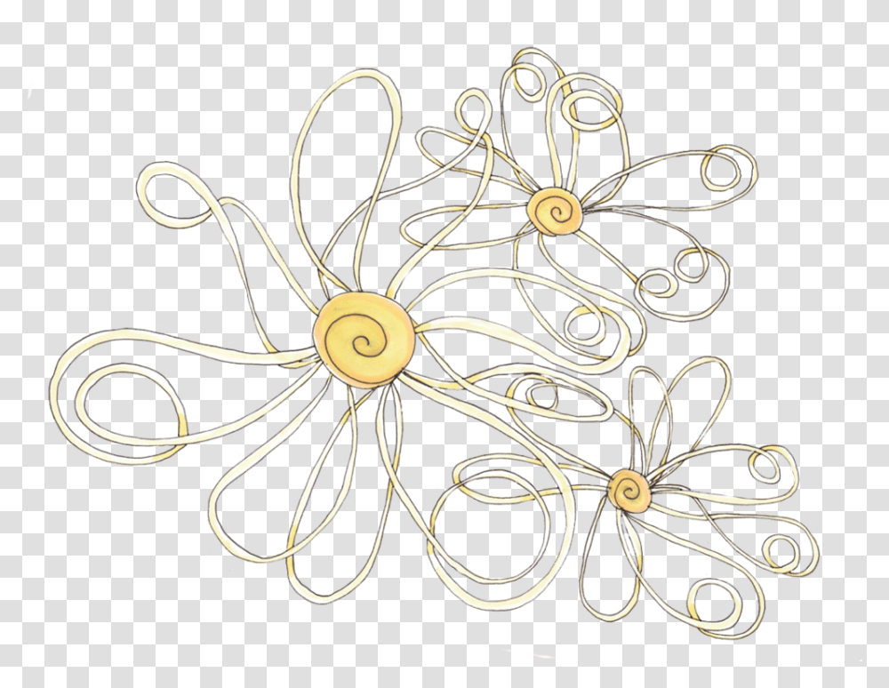 Flowers - The Tangled Heart Daisies, Pattern, Embroidery, Accessories, Accessory Transparent Png