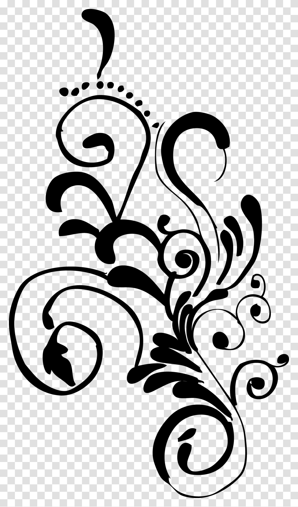 Flowers Vector Black, Gray, World Of Warcraft Transparent Png