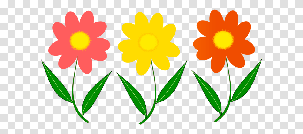 Flowers Vector Vector Clipart Flower, Plant, Blossom, Petal, Daisy Transparent Png