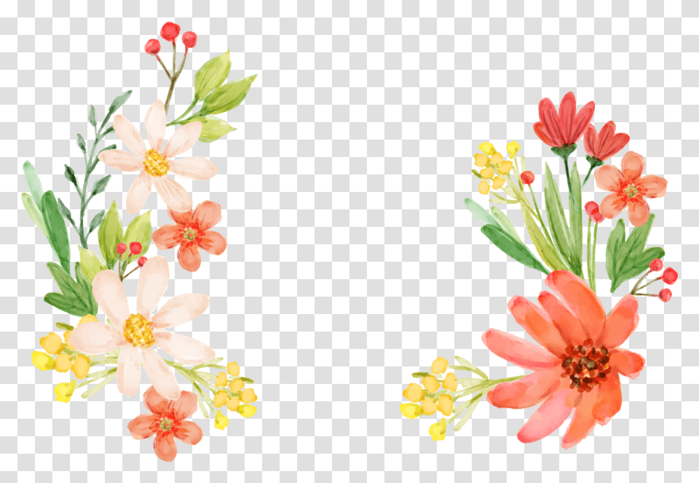 Flowers Vectors Clipart Flower Background, Plant, Blossom, Floral Design, Pattern Transparent Png