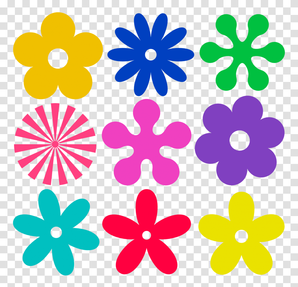 Flowers Vectors Images, Plant, Blossom, Pattern, Rug Transparent Png