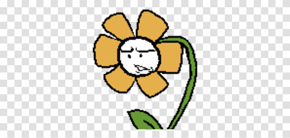 Flowey Cartoon, Outdoors, Face, Nature, Symbol Transparent Png