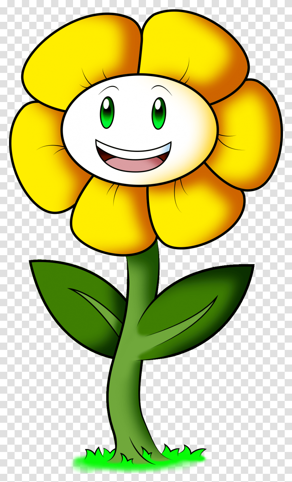 Flowey Cartoon, Plant, Flower, Wasp, Bee Transparent Png