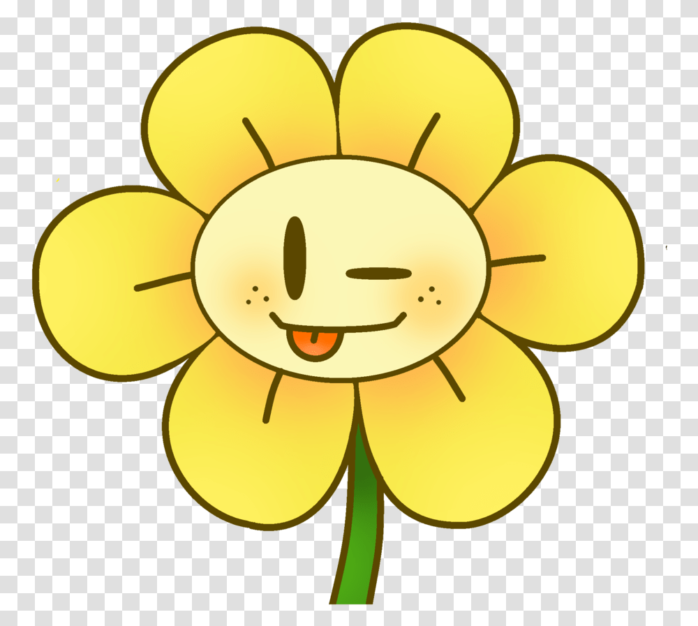 Flowey Smile By Perlanun Flowey Smile, Plant, Flower, Blossom, Anther Transparent Png