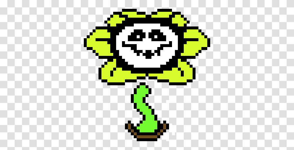 Flowey The Colored Flower Pixel Art Maker, Pac Man, Plant Transparent Png
