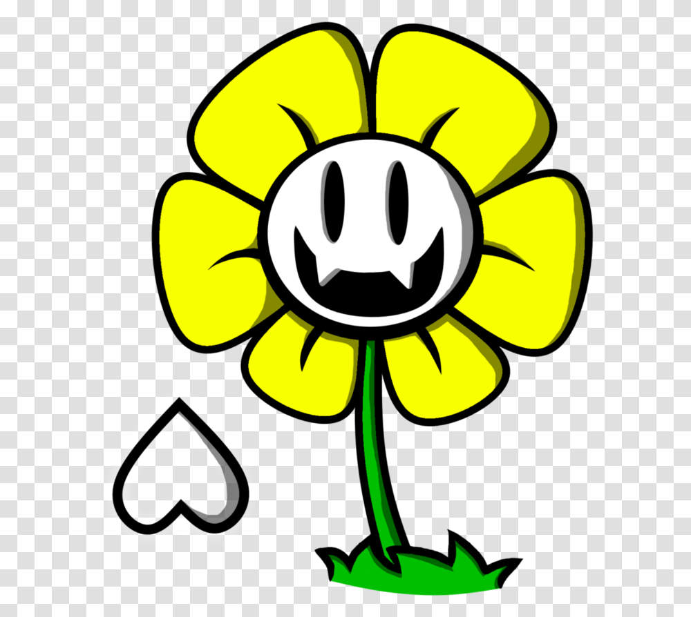 Flowey Undertale, Plant, Flower, Blossom, Daisy Transparent Png