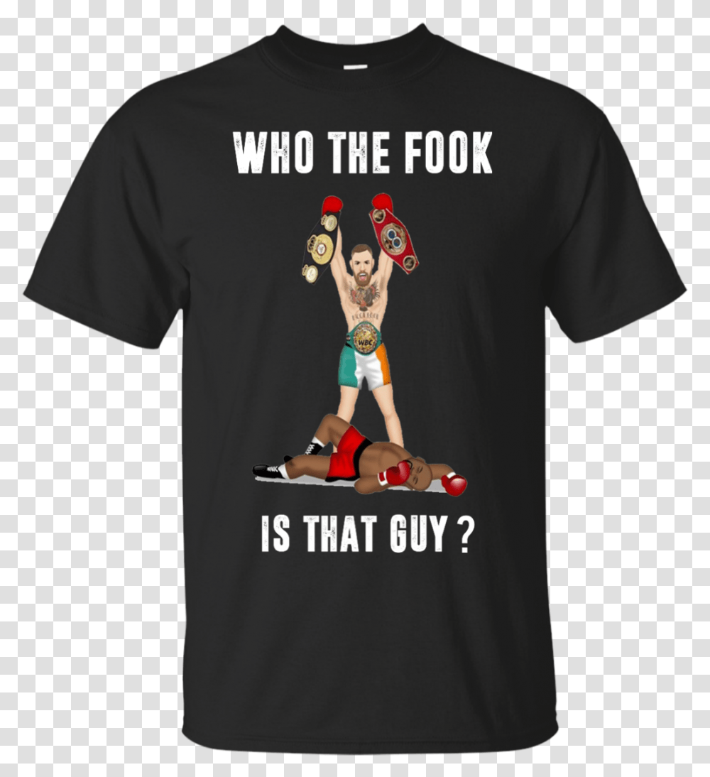 Floyd Mayweather Vs Conor Mcgregor Fake Gucci Shirt, Apparel, T-Shirt, Person Transparent Png