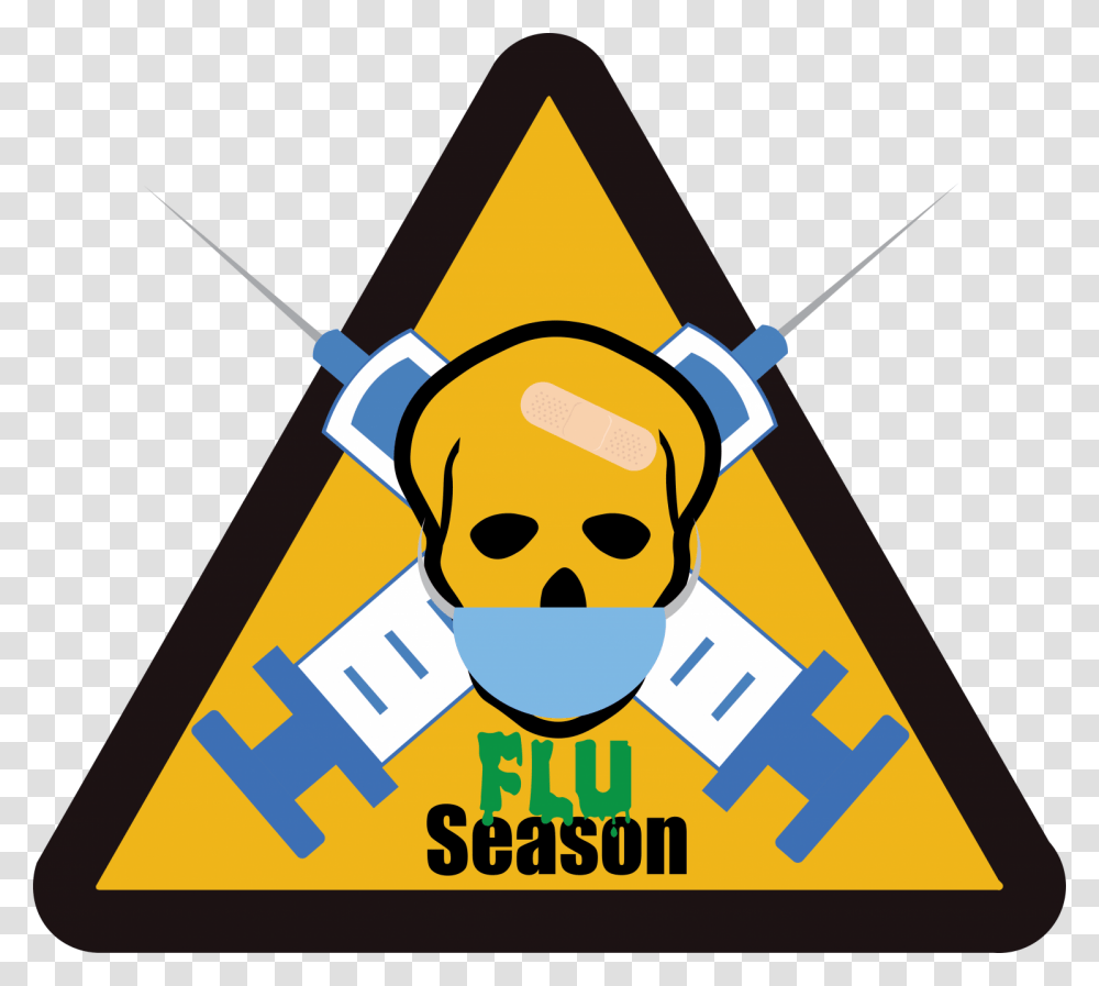 Flu Season Becomes An Epidemic The Depaulia, Advertisement, Poster, Label Transparent Png