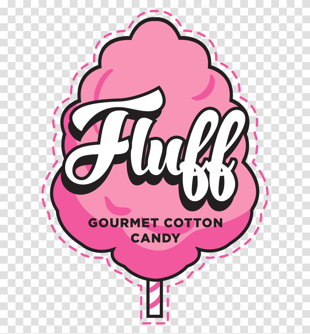 Fluff Box Subscription Gourmet Cotton Candy Dobloni, Label, Text, Sweets, Food Transparent Png