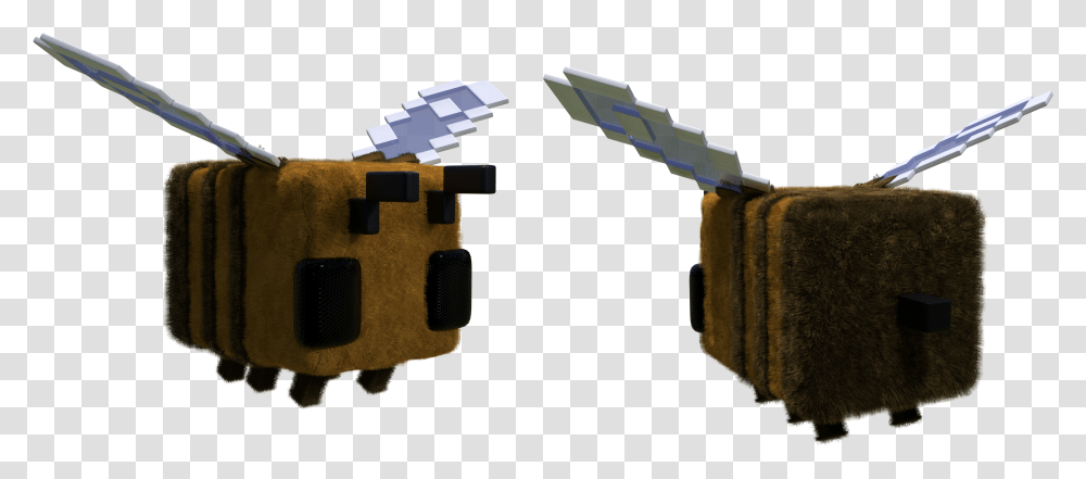 Fluffy Bee Minecraft Transparent Png