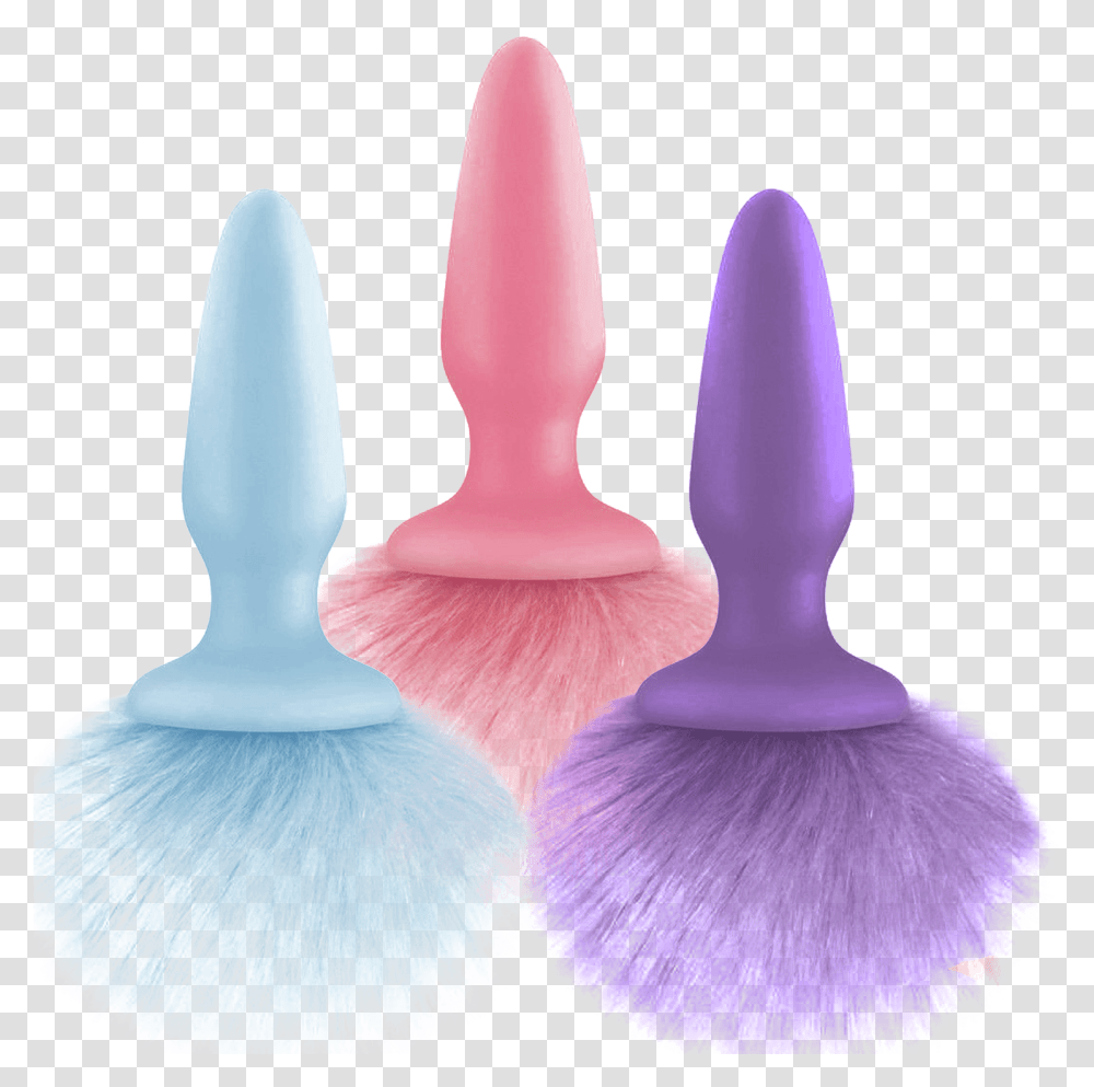 Fluffy Bunny Tail Anal Plug Toilet Brush, Tool, Broom, Toothbrush Transparent Png