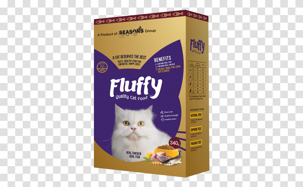 Fluffy Cat Food, Pet, Mammal, Animal, Label Transparent Png