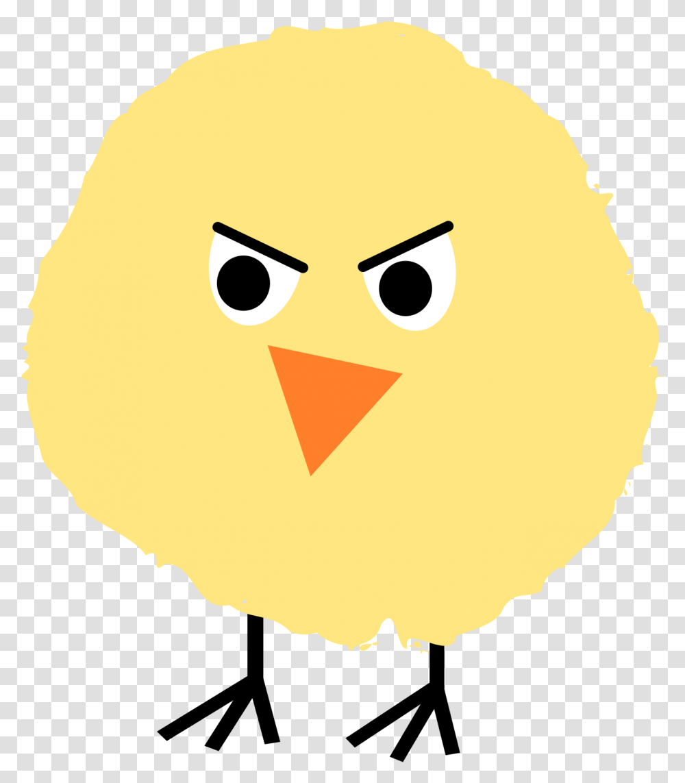 Fluffy Chick 4 By Ejmillan Angry Fluffy Chick On Cartoon, Angry Birds, Animal, Fowl, Poultry Transparent Png