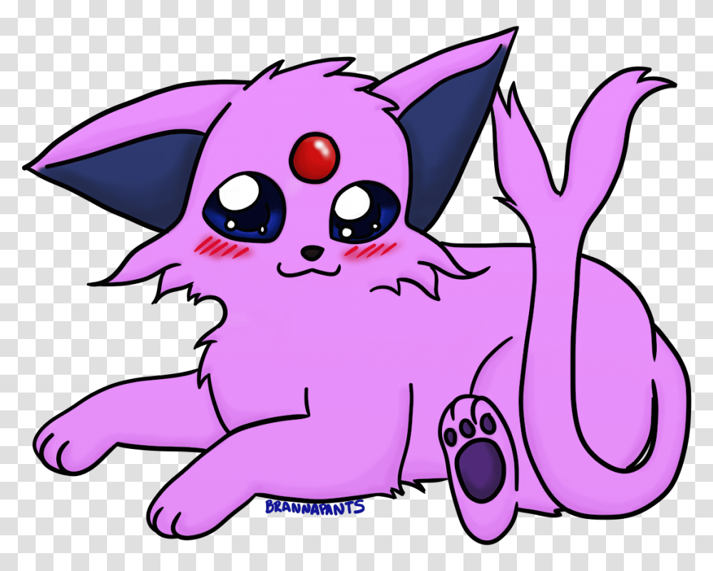 Fluffy Espeon For Mward I Love How The Eyes Turned, Mammal, Animal, Wildlife, Bat Transparent Png
