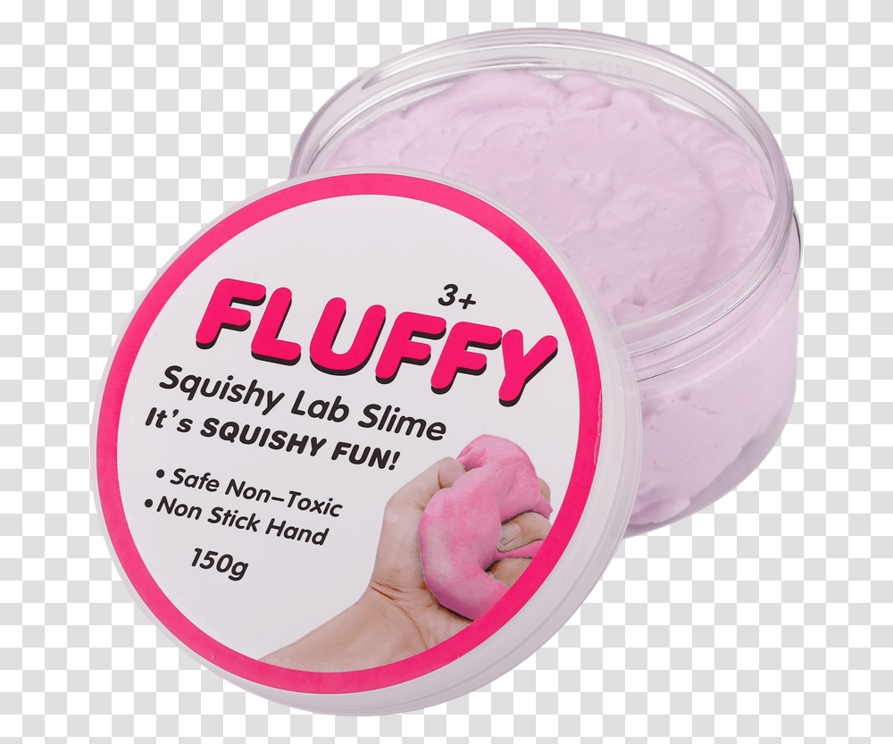 Fluffy Slime 150 G Assorted Colours Fluffy Squishy Lab Slime, Cosmetics, Face Makeup, Label Transparent Png