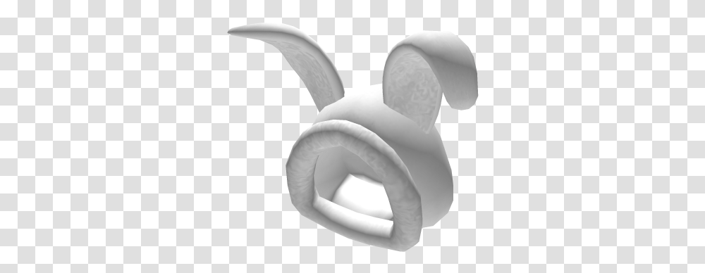 Fluffy White Bunny Hood Roblox Crescent, Person, Animal, Rabbit, Mammal Transparent Png