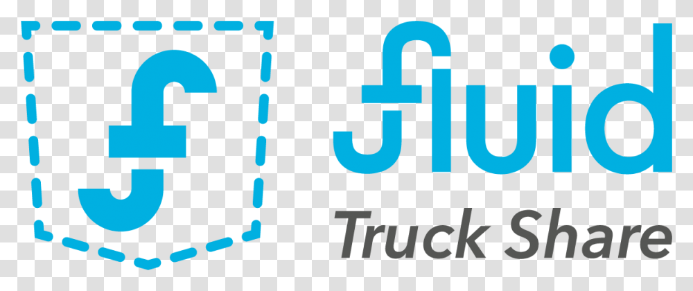 Fluid Truck Share Logo, Word, Number Transparent Png
