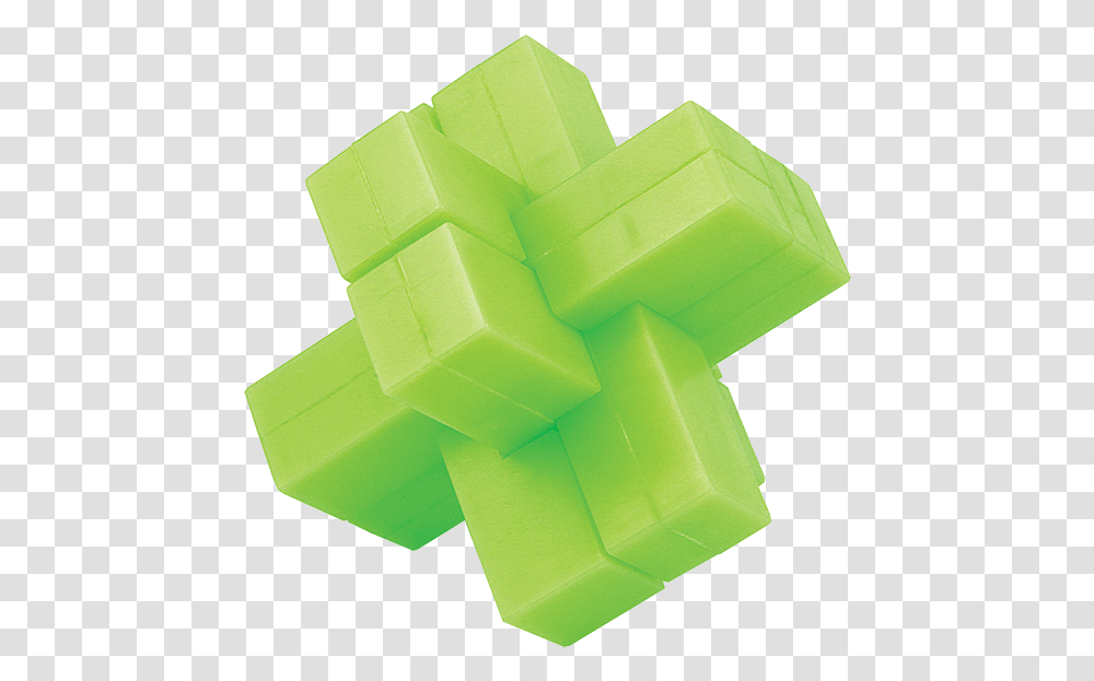 Fluorescent Cross Puzzle Mechanical Puzzle, Toy, Sponge, Foam, Sphere Transparent Png