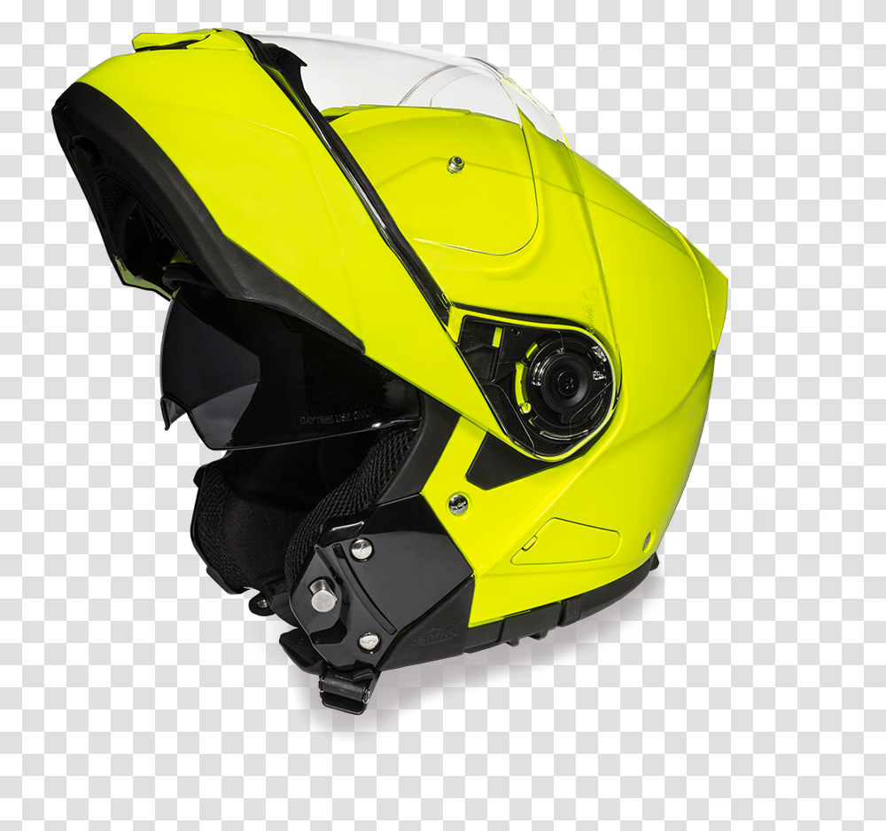 Fluorescent Yellow Motorcycle Helmet Bmw Helmet Modular, Clothing, Apparel, Crash Helmet, Hardhat Transparent Png