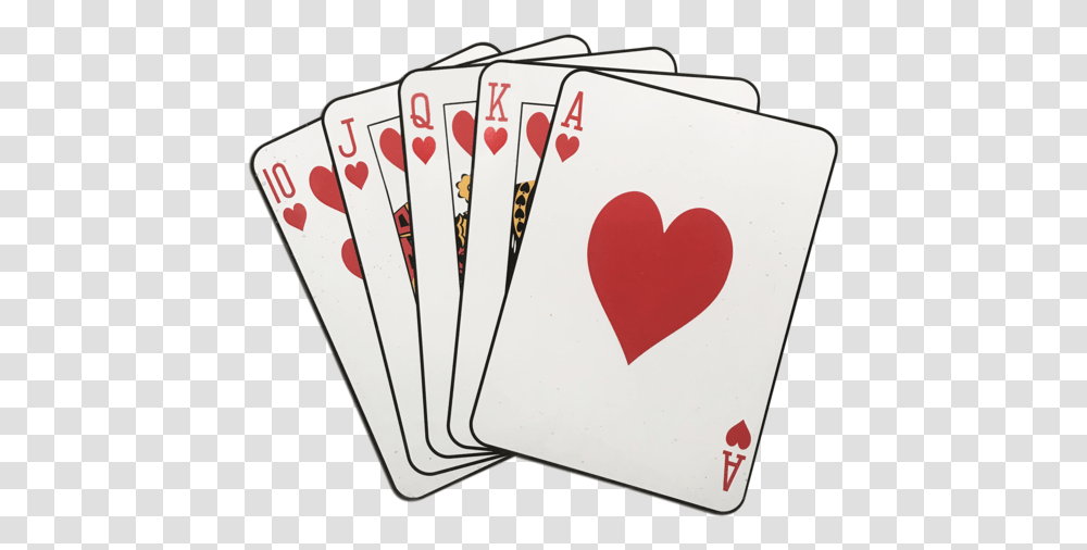Flush Of Hearts Poker, Mobile Phone, Electronics, Cell Phone, Game Transparent Png