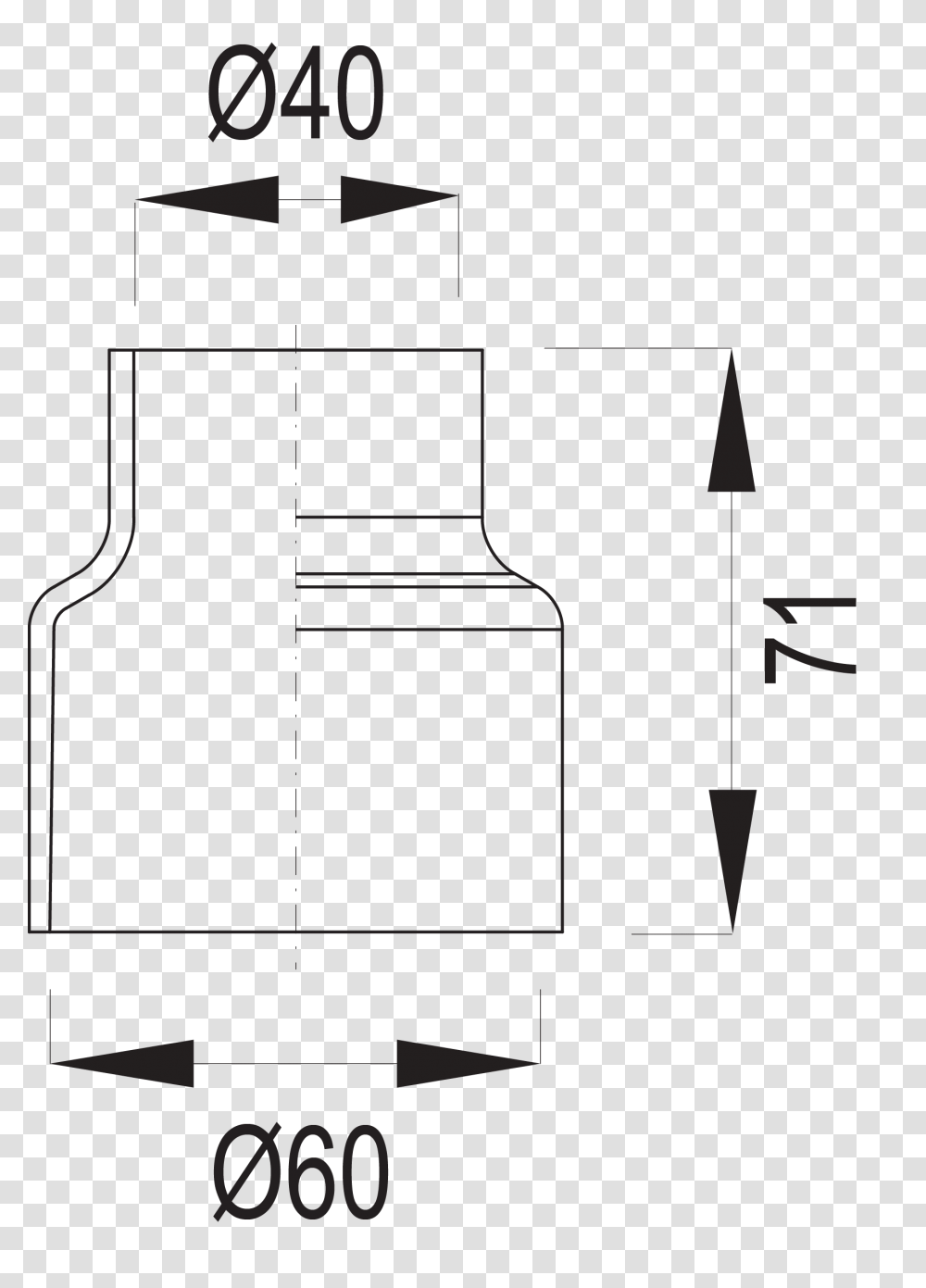 Flush Pipe Wrap Over Connector Seal N, Plot, Diagram, Number Transparent Png