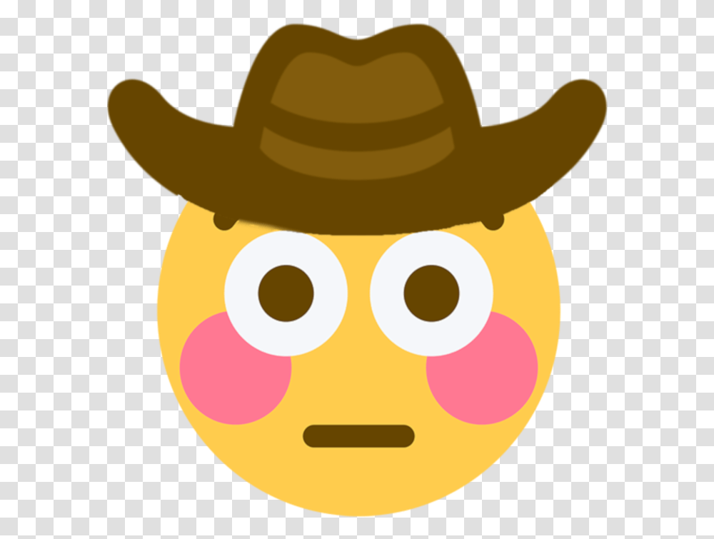 Flushed Discord, Apparel, Cowboy Hat Transparent Png
