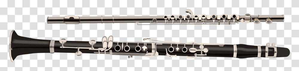 Flute, Oboe, Musical Instrument, Clarinet, Gun Transparent Png