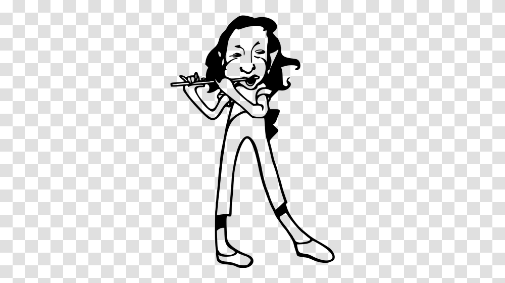 Flute Playing, Gray, World Of Warcraft Transparent Png