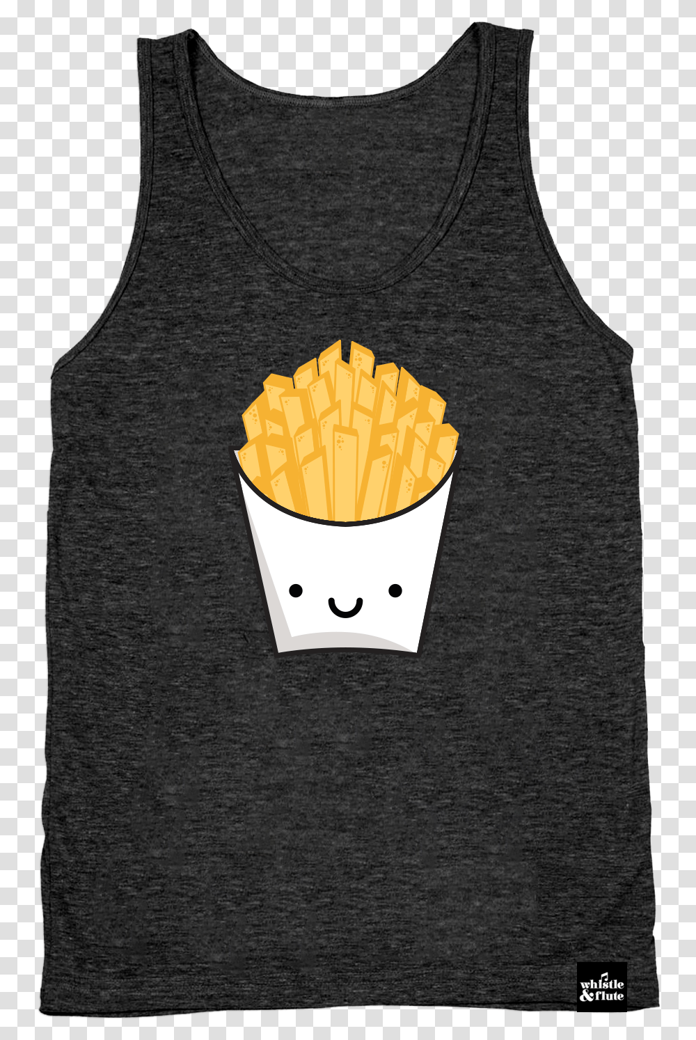 Flute Whistle French Fries, Apparel, Food, Tank Top Transparent Png