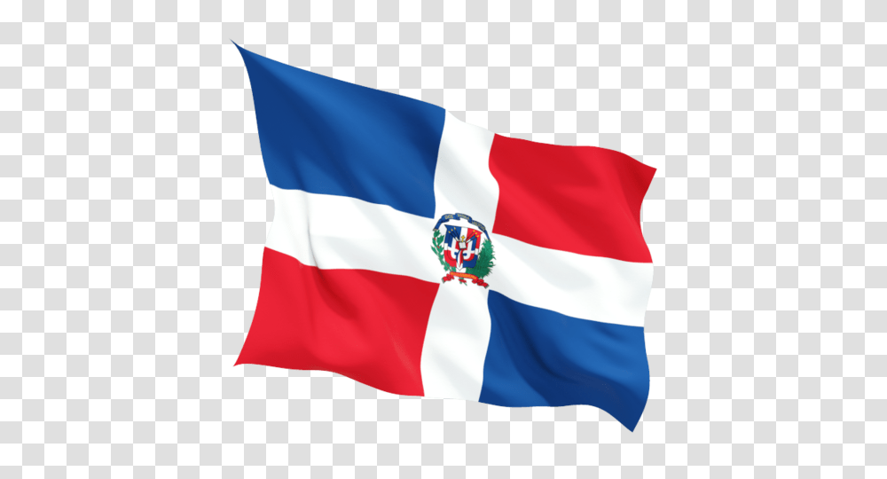 Fluttering Flag Illustration Of Flag Of Dominican Republic, American Flag, Person, Human Transparent Png