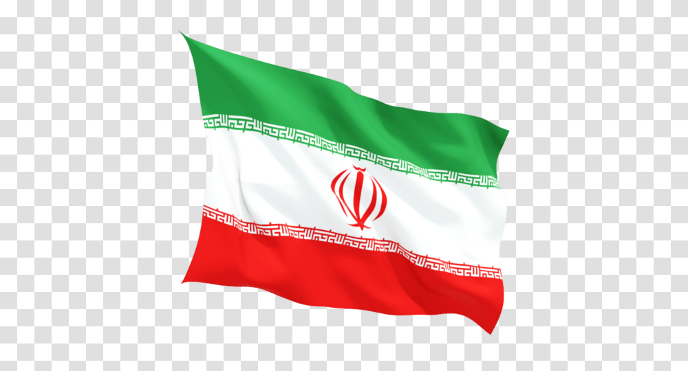 Fluttering Flag Illustration Of Flag Of Iran, Pillow, Cushion, American Flag Transparent Png