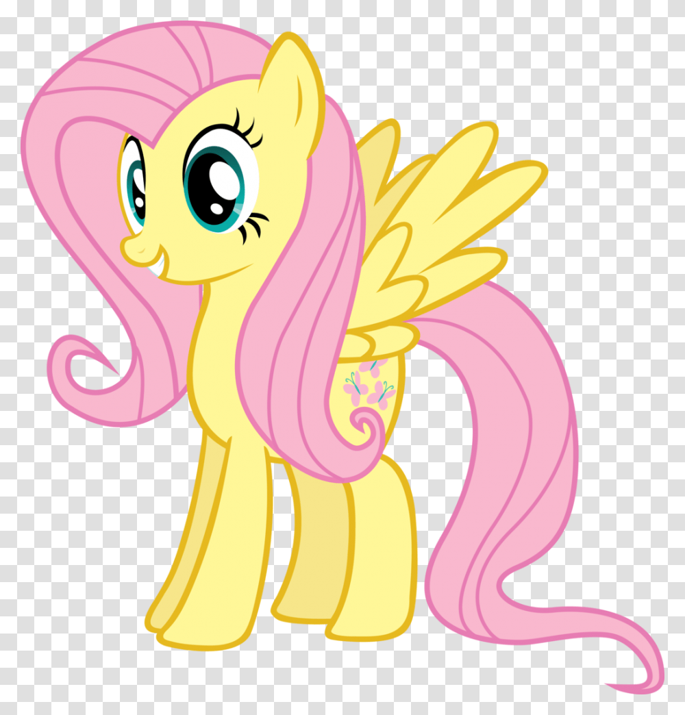 Fluttershy My Little Pony Characters, Animal, Sea Life Transparent Png
