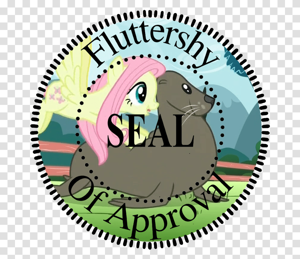 Fluttershy Seal Of Approval Titan Missile Museum, Label, Logo Transparent Png