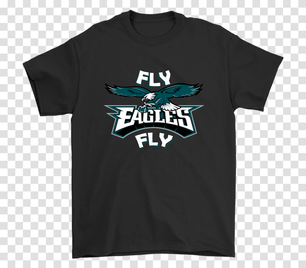 Fly Eagles Fly Philadelphia Eagles Super Bowl Party New York Public Library T Shirt, Apparel, T-Shirt, Sleeve Transparent Png