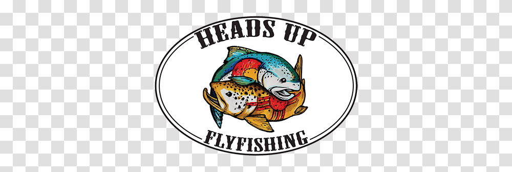 Fly Fish Utila Honduras Guanaja And The Everglades Heads Up, Label, Animal, Helmet Transparent Png