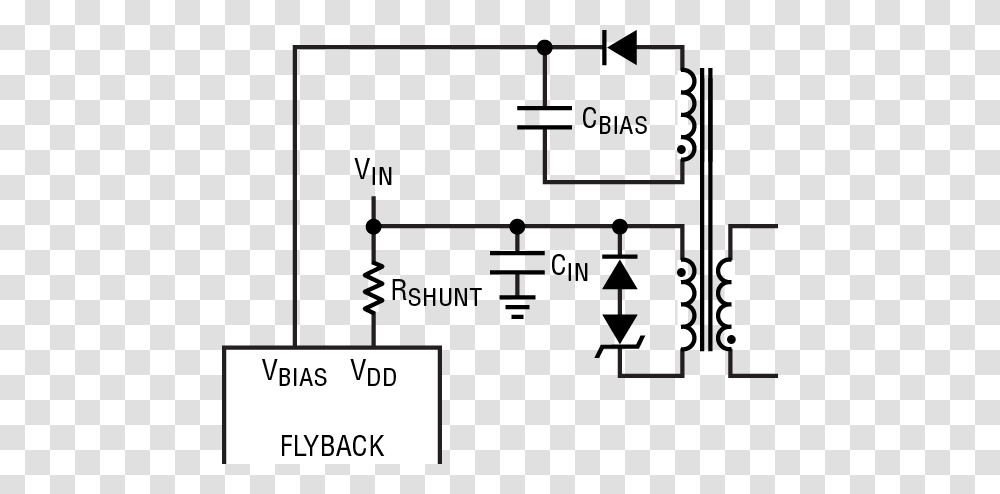 Flyback 3rd Winding Circuitry Lm317 Voltage Regulator Negatif, Diagram, Number Transparent Png