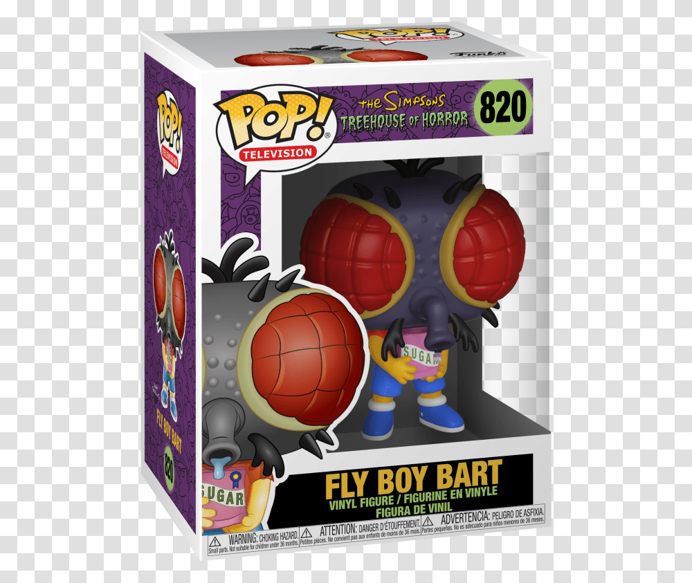 Flyboy Bart Funko Pop, Advertisement, Poster, Word Transparent Png