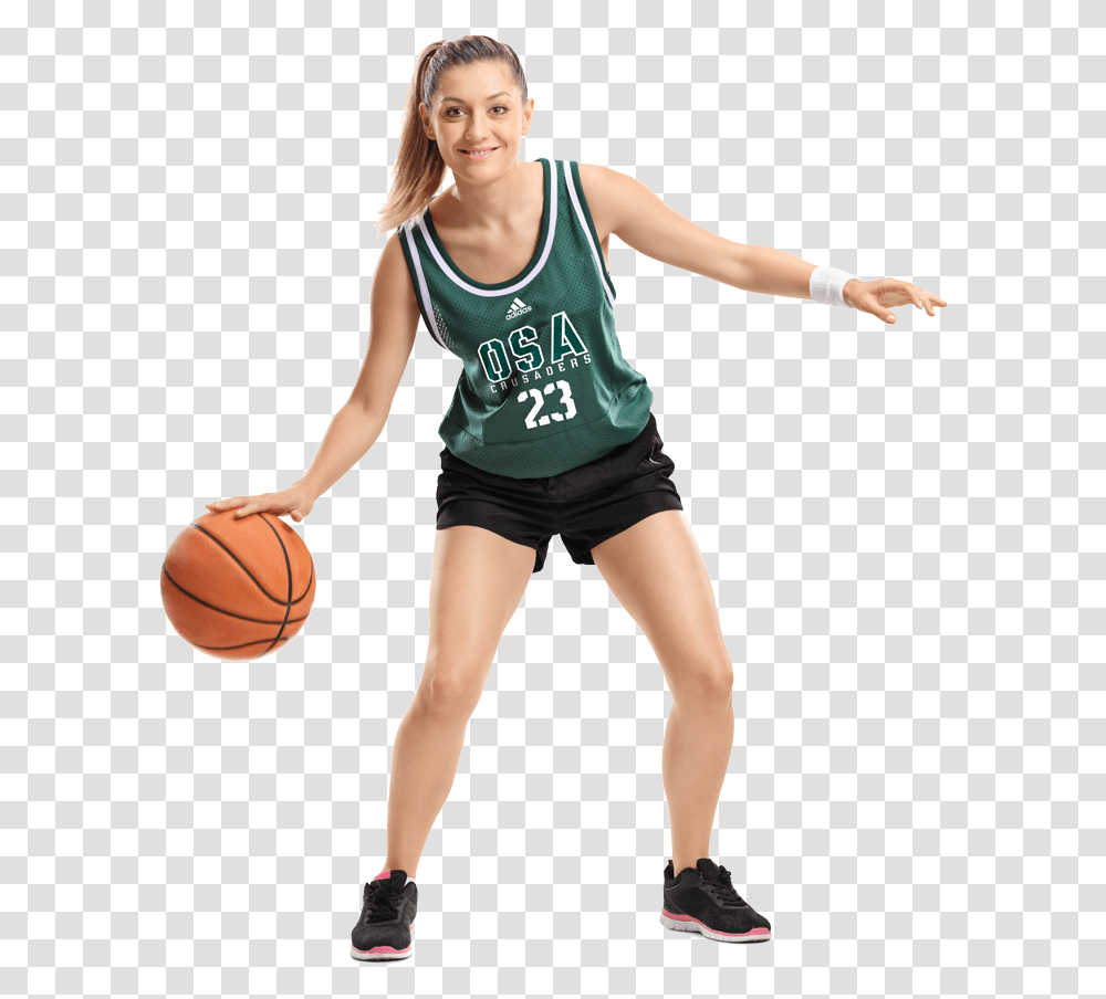 Flyers Girls Teen Basketball Player Full Size Basketball Player In Motion, Person, Human, People, Sport Transparent Png