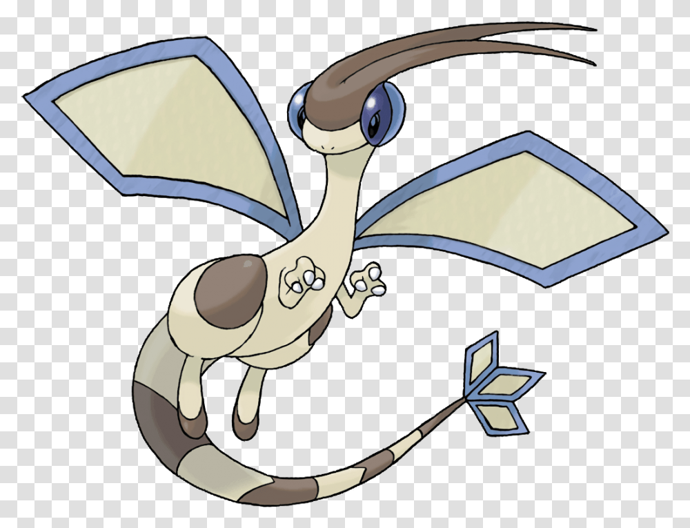 Flygon All Bug Flying Type Pokemon, Animal, Statue, Sculpture, Art Transparent Png