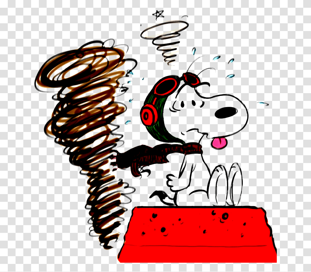 Flying Ace Snoopy By Bradsnoopy97 Snoopy Car Crash Peanuts Flying Ace, Spiral, Coil, Light, Text Transparent Png