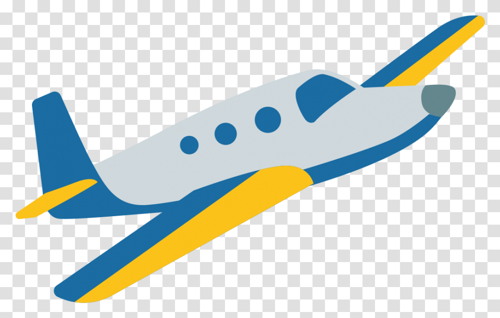 Flying Airplane Emoji, Airliner, Aircraft, Vehicle, Transportation Transparent Png