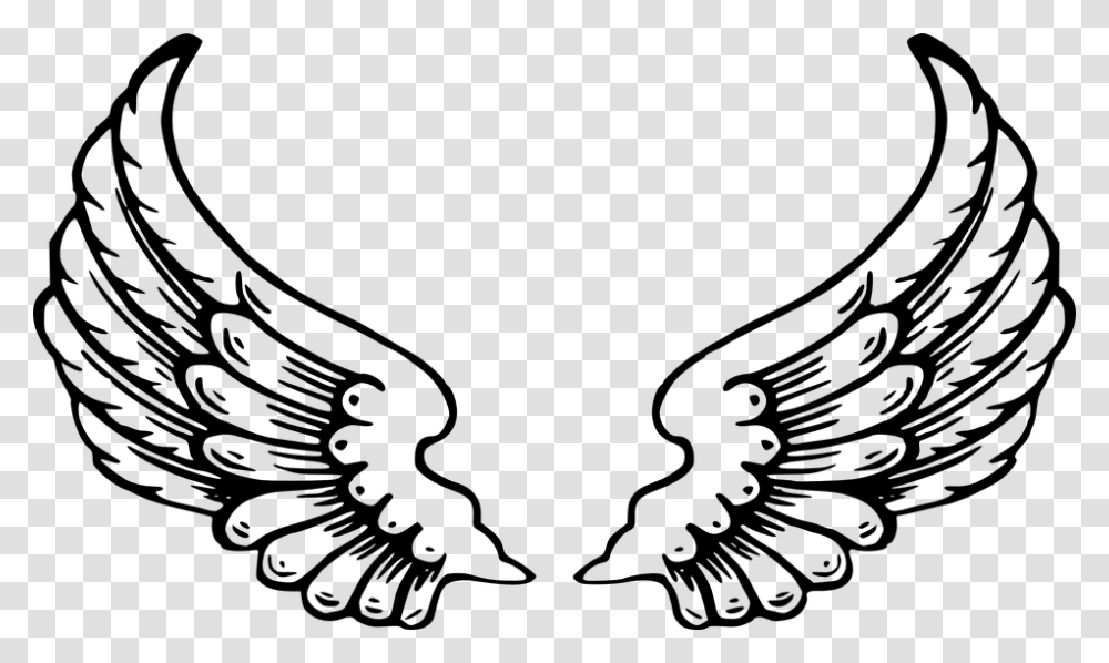 Flying Angel Wings, Gray, World Of Warcraft Transparent Png