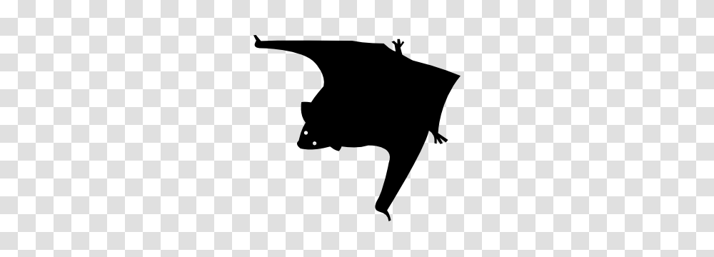 Flying Bat Sticker, Silhouette, Graduation, Stencil Transparent Png